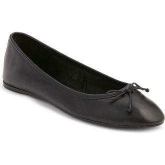 Mango Ballet Flat in Black at Nordstrom, Size 9.5Us