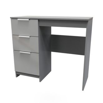 Welcome Furniture Paris Ready Assembled Dressing Table - Uniform Matt & Dusk Grey - Welcome Furniture | TJ Hughes