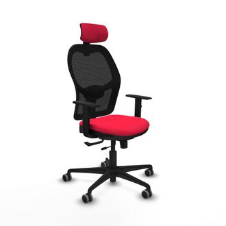Piqueras y Crespo Silla De Oficina Piqueras Y Crespo Jorquera Negro Soporte Lumbar