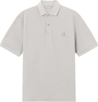 Stone Island SS Polo - Heren - Polos - Grijs - L - Katoen - Tops