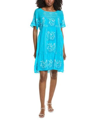 Johnny Was Raglan Tiered Dress