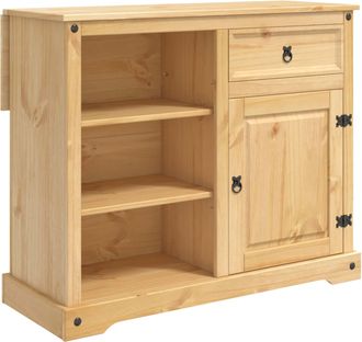 vidaXL Juego De Isla De Cocina 2 Uds. Cera De Miel 112 X 70 X 91,5 Cm Vidaxl