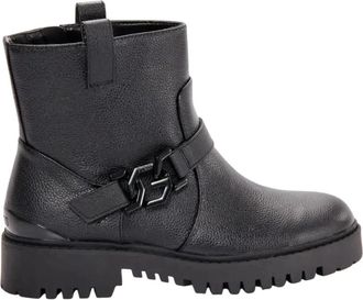 Guess Classic Logo Metal Boots - Dames - Enkellaarsjes - Zwart - 41 EU - Schoenen