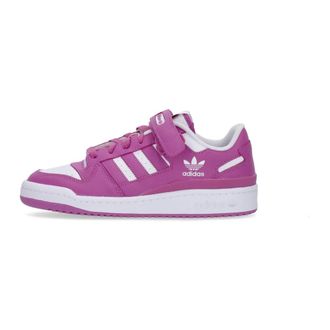 adidas Lage Basketballschoen - Heren - Fitnessschoenen - Paars - 42 EU - Leer - Fitness