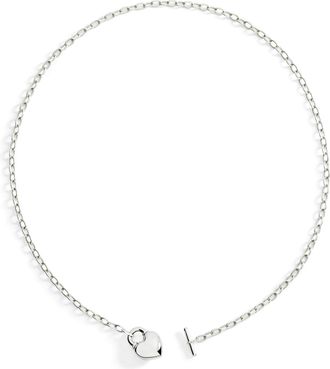 Dodo COLLANA CUORE BOLD ARGENTO