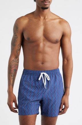 Chubbies The Lone Stars 5.5-Inch Lined Swim Trunks in Navy at Nordstrom, Size Xx-Large