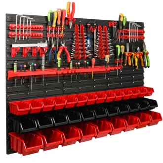OEM Tavolo Portautensili Da Officina 117x78 Cm + 34 Cuvette