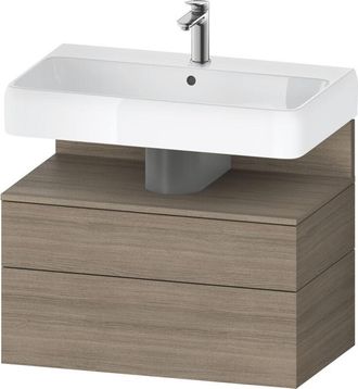 Duravit Qatego Mueble Bajo Lavabo, 1 Extra&iacute;ble Y 1 Caj&oacute;n, - Duravit