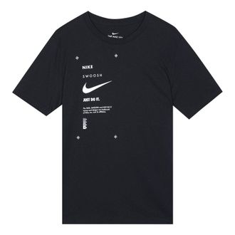 Nike AS Mens Nike Sportswear SWSH Club Tee Black DJ5374-010