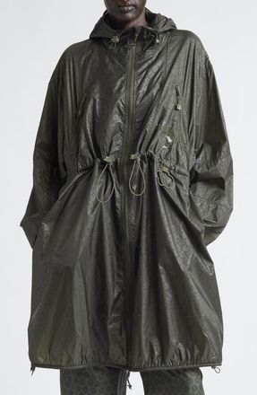 Cecilie Bahnsen x The North Face Wind Mountain Jacket in Forest Night Green at Nordstrom, Size X-Large