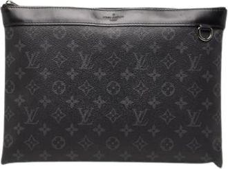 Louis Vuitton Pre-owned Clutches, male, Black, Size: ONE SIZE Pre-owned Clutch Bag