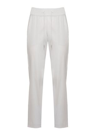 PANICALE Grey Light Point Wool-Blend Formal Pants