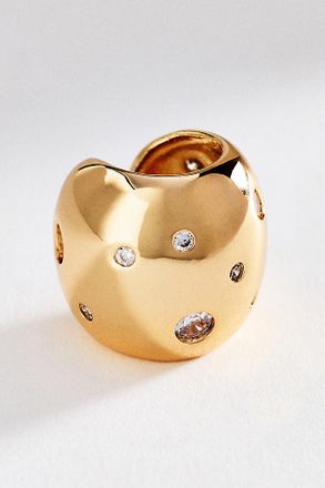 Ettika Scattered Crystal Chunky Ear Cuff