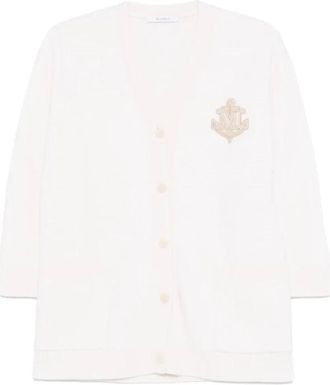 Max Mara Ravello Truien - Dames - Vesten - Wit - L - Truien & Vesten