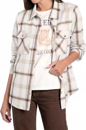 Thread & Supply Weston Jacket In Brown Sage Plaid