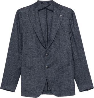 Tagliatore Blazer - Heren - Blazers - Blauw - XL - Wol - Jassen