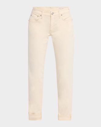 Rag & Bone Dre Low-Rise Slim Boyfriend Jeans