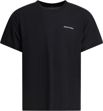 Montbell Wickron T Zero Point Logo - Heren - T-shirts - Zwart - L - Polyester - Tops