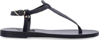Ancient Greek Sandals Lito Sandal - Dames - Sandalen - Zwart - 40 EU - Leer - Schoenen