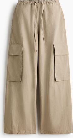 H&M Cargohose aus Baumwolle - Brown
