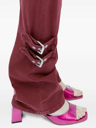 by FAR Mules con effetto metallizzato - Rosa