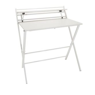 hjh OFFICE escritorio plegable Tabla de madera aglomerada con recubrimiento en