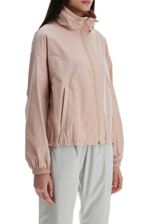 Herno Womens New Techno Teffeta Jacket - Coral - Size EU 44 (Womens)