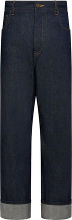 Thom Browne Selvedge-detail Five-pocket Trousers