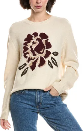 Vince Camuto Rose Crewneck Pullover