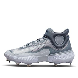 Nike Alpha Huarache Elite 4 Mid Wolf Grey White DJ6520-012