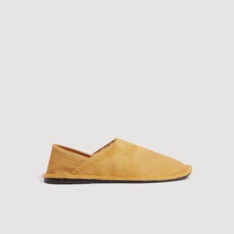Sandro Calf hair slippers
