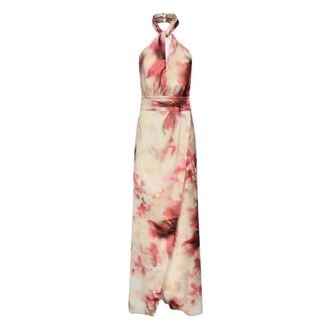 Guess Bianca Printed Maxi Jurk - Dames - Maxi kleedjes - Veelkleurig - S - Polyester - Kleedjes