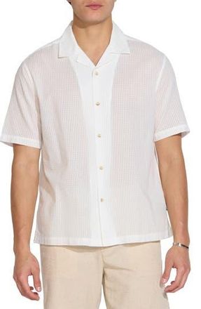 Civil Society Jacquard Resort Shirt in White at Nordstrom Rack, Size Xx-Large