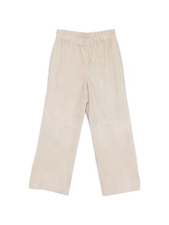 Manzoni24 Suede Pants