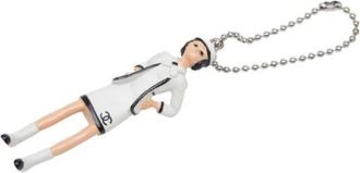 Chanel Pre-owned Accessories, female, White, Size: ONE SIZE Pre-owned Plastic Key-holder