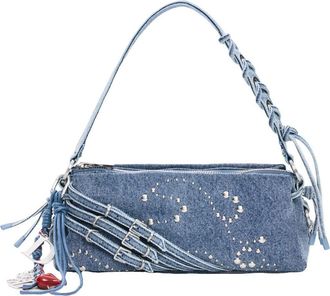 Desigual Small Denim Shoulder Bag in Light Blue at Nordstrom