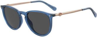 Chiara Ferragni CF 1005/S PJP/IR Womens Sunglasses Blue Size 53