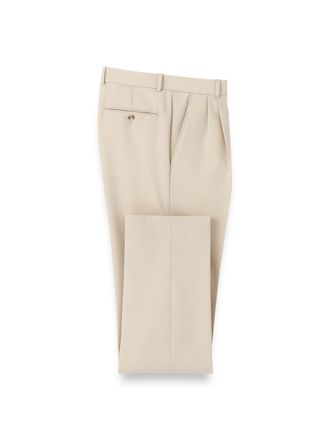 Paul Fredrick Comfort Stretch Travel Pleated Pants