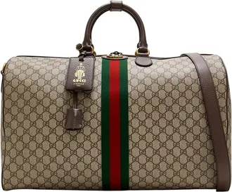 Gucci Beige Savoy Large Duffle Bag