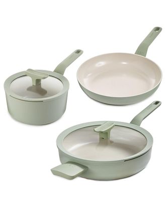 Berghoff Berghoff Leo Balance Sage 5Pc Nonstick Aluminum Cookware Set