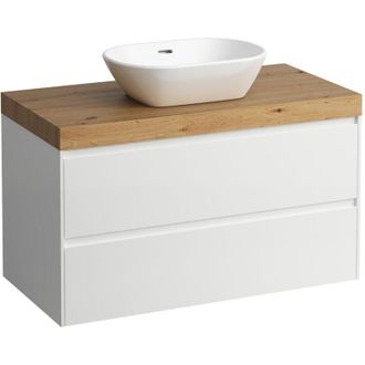 Laufen Laufen - Lani Encimera De Lavabo Roble Silvestre Incl. Mueble Bajo