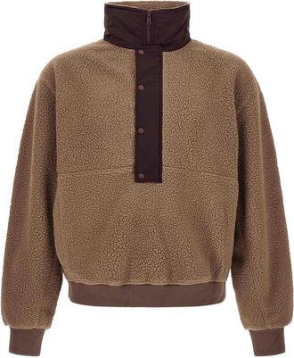 Entire studios System Half Zip Fleece Fleece Sweatshirt