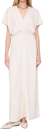 Anine Bing Zadig Maxi Dress In Ivory