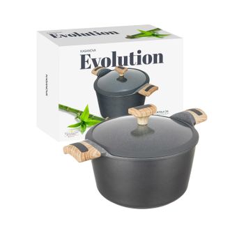 KASANOVA Pentola 22 cm con coperchio Evolution