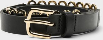 Herbert Fr&egrave;re Soeur Womens Alba link and leather belt