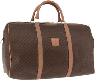 Celine Pre-owned Vintage Boston Bag - Dames - Vintage Weekendtas - Bruin - ONE Size - Leer - Vintage