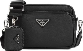 Prada Black Logo Crossbody Bag