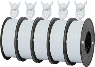 OEM Filamento Pla Para Impresoras 3d, 1,75 Mm De Di&aacute;metro, Rollo De 1 Kg, 5 Kg De Petg Blanco