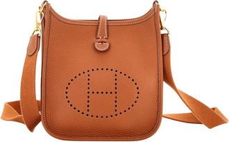 Herm&egrave;s Evelyne Bag Gen Iii Clemence Tpm (Authentic Pre-Loved)
