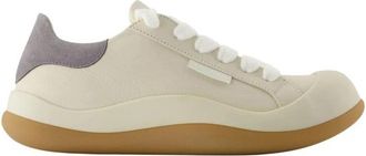 Axel Arigato Squish Sneaker - Heren - Sneakers - Beige - 41 EU - Wol - Schoenen